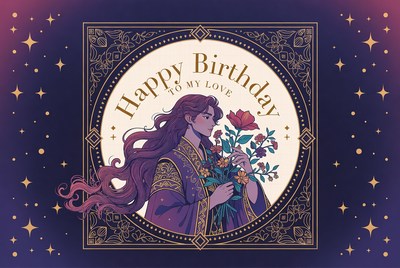 Birthday celebration for a loved one