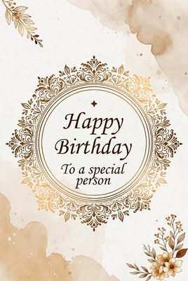 Birthday wishes for a special person