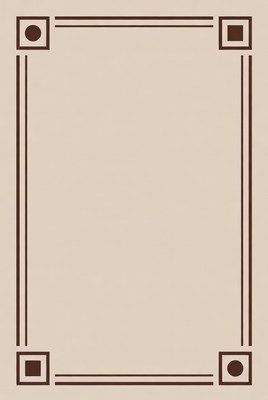 Decorative border design in light tones