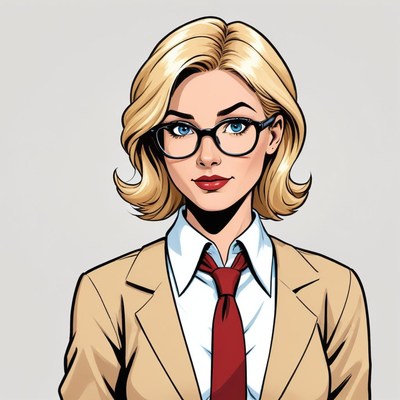 Professional woman in casual attire