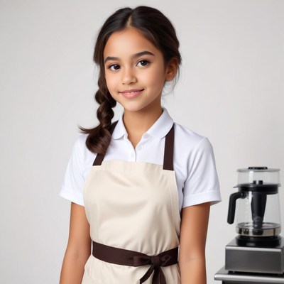 Young barista ready to serve coffee