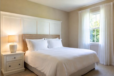 Bright and cozy bedroom setting