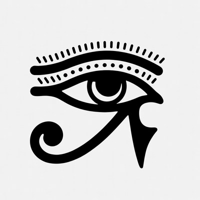 Ancient eye symbol design