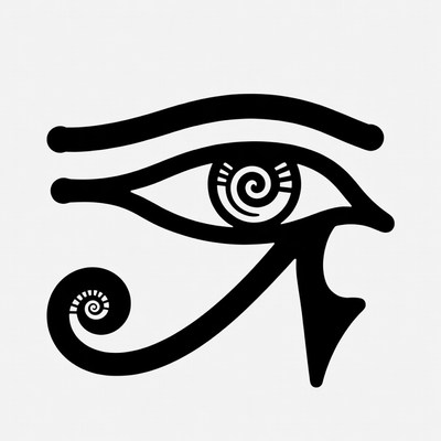 Eye of horus symbol design
