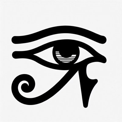Ancient egyptian eye symbol