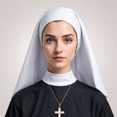 Sister in traditional attire