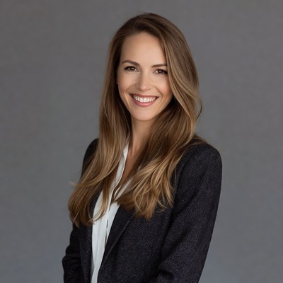 Professional woman smiling confidently