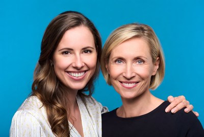 Smiles of two women together