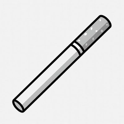 White drawing tool on light background
