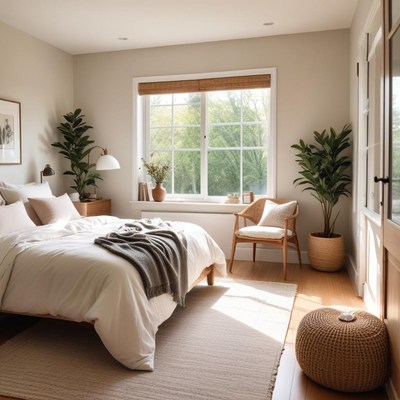 Cozy and modern bedroom design