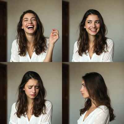 Expressions of joy and thought