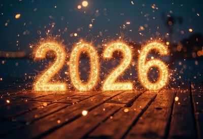 Sparkling new year celebration 2026