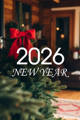 Festive new year celebration decoration