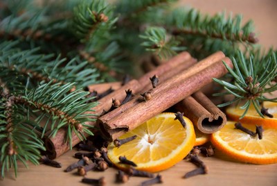 Warm spices and citrus arrangement