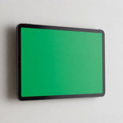 Digital display on wall