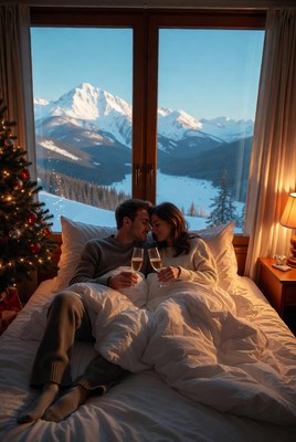 Cozy winter escape in the mountains