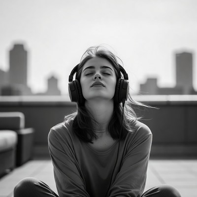 Chill moments on the rooftop