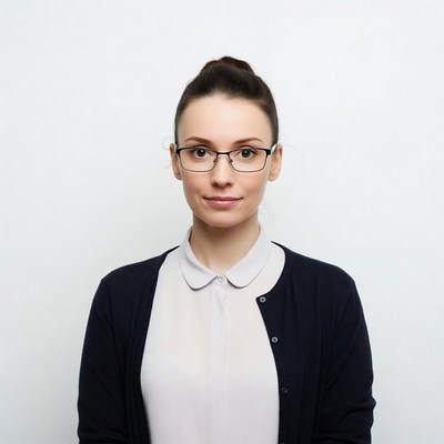 Professional woman in glasses