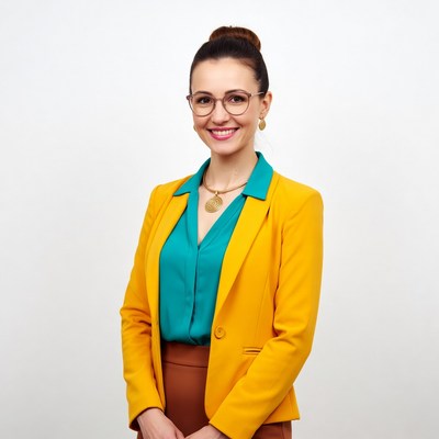 Professional woman in smart attire