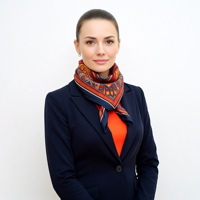 Professional woman in formal attire