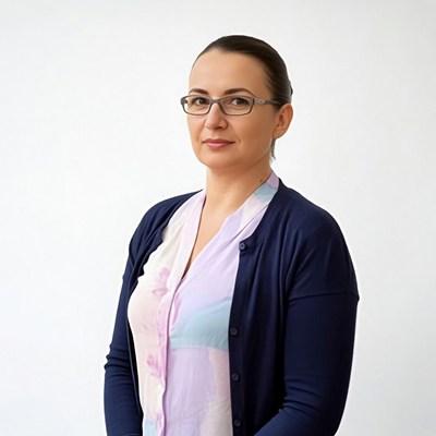 Professional woman in formal attire