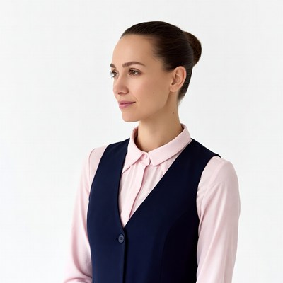 Elegant woman in business attire