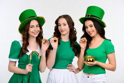 Celebrating st. patrick's day together