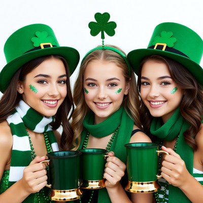 Celebrating st. patrick's day together