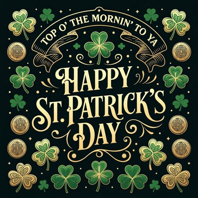 Celebrate st. patrick's day joyfully