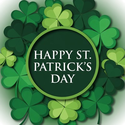 Celebrate st. patrick's day with clover