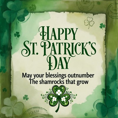 Celebrating st. patrick's day