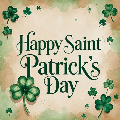 Celebrate saint patrick's day festivities