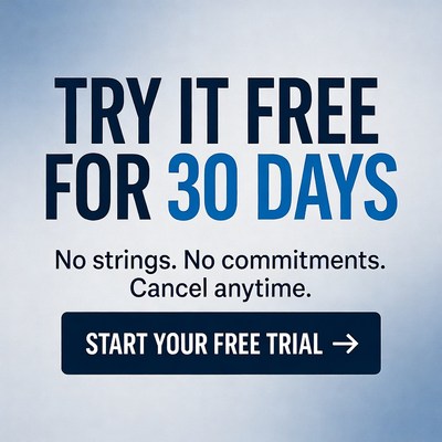 Free trial offer for 30 days