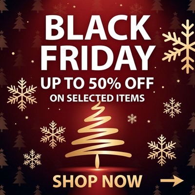 Holiday sale event announcement