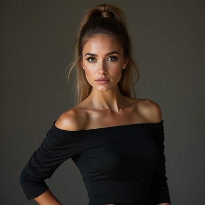 Portrait of a young woman