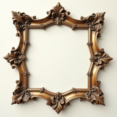 Elegant vintage picture frame design