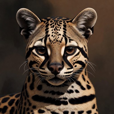 Close-up of a jaguar with striking patterns