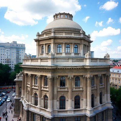 Historic building in city center
