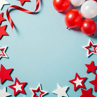 Decorations for a festive event