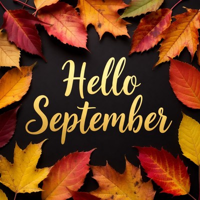 Leaves and message for september