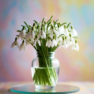 Flowers in vase for decoration