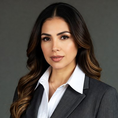 Professional woman in business attire