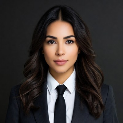 Professional woman in business attire