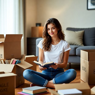Reading in a new home space