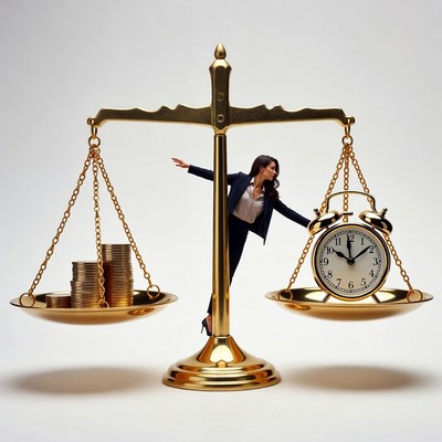 Balancing time and money for success