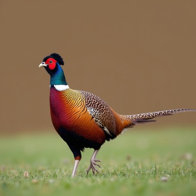Colorful bird in natural setting