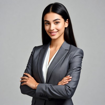 Businesswoman in a formal suit