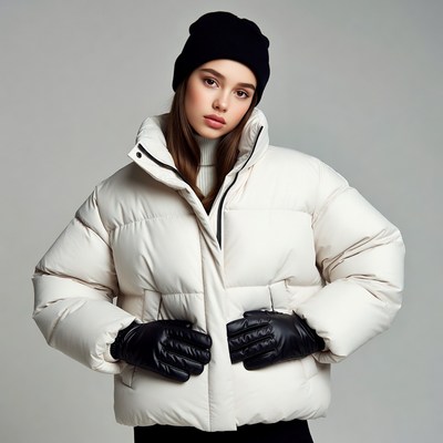 Winter fashion with a stylish look