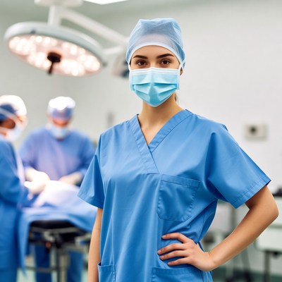 Medical team in surgery room