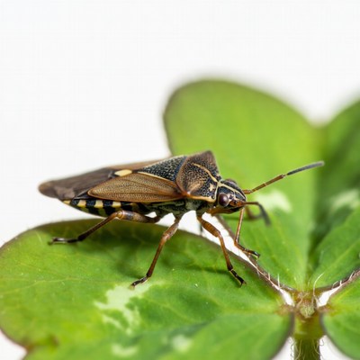 Close-up of bug on leaf